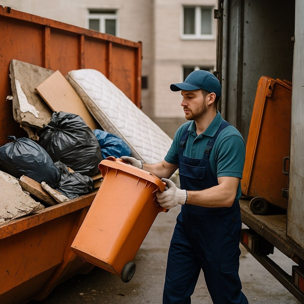 Entsorgung von Abfällen und Materialien